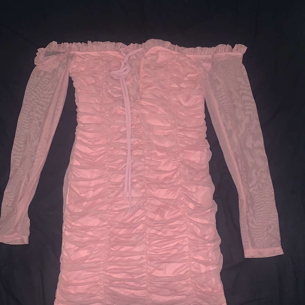 Maura Mesh Dress